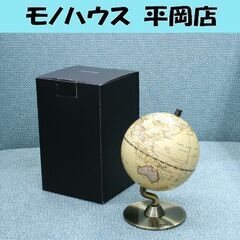 未使用保管品 ヤナセオリジナル ミニインテリア地球儀 高さ13.5cm YANASE 元箱付属 札幌市 清田区 平岡の画像