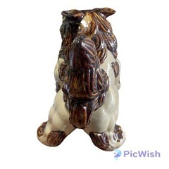 琉球焼きシーサー　置物　30cm ビッグサイズ！【リサイクルショップ道楽屋】の画像