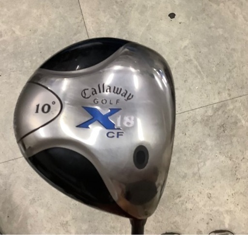 キャロウェイ X-18 CF ドライバー 1W リサイクルショップ宮崎屋　佐土原店　24.3.17F Callaway X18CF 10° キャロウェイ ドライバー リサイクルショップ宮崎