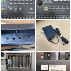 S770 ⭐ YAMAHA 電子ピアノ PORTATONE ポータトーン 61鍵 PSR-E253 ⭐ 動作確認済 ⭐ クリーニングの画像
