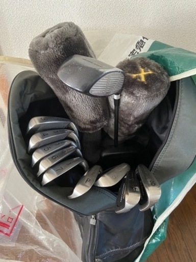 レフティ男性用フルセット・キャディーバック付き