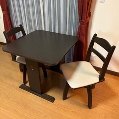 ニトリ 2人用ダイニングセット