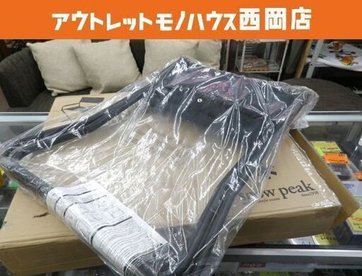 未使用保管品 タミヤコラボ  peak スノーピーク ガーデンFDチェア LV-077G-BK 札幌 西岡店