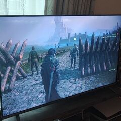 49V型 4K フレームレス 液晶テレビ TV49-4K-bk 2019年製