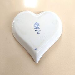 HEREND/ヘレンド プレート 小皿 ハート ピンク 器 トレイの画像