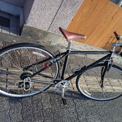 WEEKEND BIKES 700cクロスバイク アルミ/7speed/ブラック