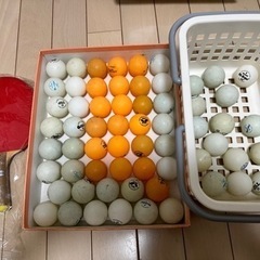 卓球 ラケット、ピンポン玉