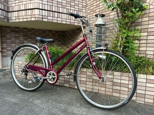 【メンテナンス済み】サイクルベースあさひ　27インチ　BAAシティサイクル トラッドライン　6速