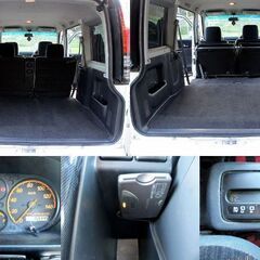 【売約済み・ありがとうございました】バモス ターボ 【デジタルルームミラー/4速オートマ/パワステ/エアコンOK/ETC/キーレス/バリ山タイヤ/タイベル交換歴有/人気の軽バス】車検令和6年6月16日 走行15.5万キロの画像