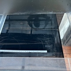 アクリル水槽1200×600×450 ろ材　上部濾過付き　引き取り限定 アクリル水槽と上部濾過と自作水槽台 1200/600/450 引取り限定