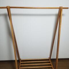 木製大型ハンガーラック