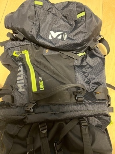 ミレー　millet バックパック　ubic40