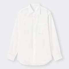 【GU】イージーケアレギュラーフィットシャツ(長袖)SW