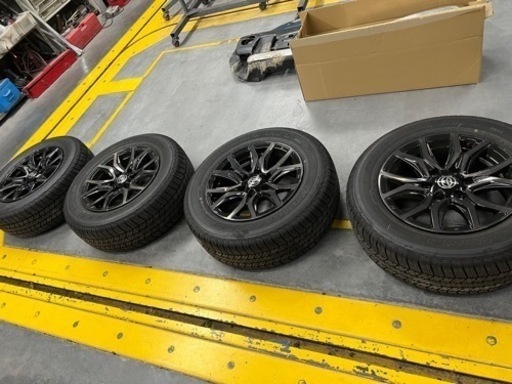 GUN125 GRスポーツ ハイラックス 純正 ホイール タイヤセット 18インチ 6H 139.7 ブリヂストン DUELER H/T 265/60R18