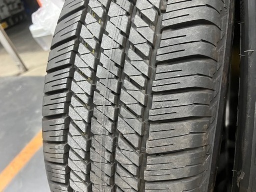 GUN125 GRスポーツ ハイラックス 純正 ホイール タイヤセット 18インチ 6H 139.7 ブリヂストン DUELER H/