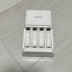 エネループ 単三・単四 充電器 白