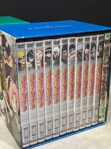 期間限定出品☆NARUTO DVD BOX 1,2,3フルセット☆