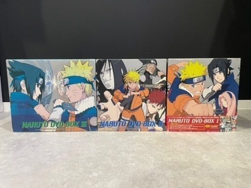 期間限定出品☆NARUTO DVD BOX 1,2,3フルセット☆