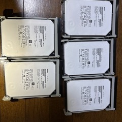 HGST 3.5インチハードディスク8TB×5 [配送可]