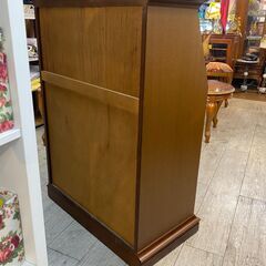 maruni マル二木工 地中海シリーズ ライティングビューロー デスク チェスト 高級 無垢 アンティーク クラシック★買取帝国 志木店の画像