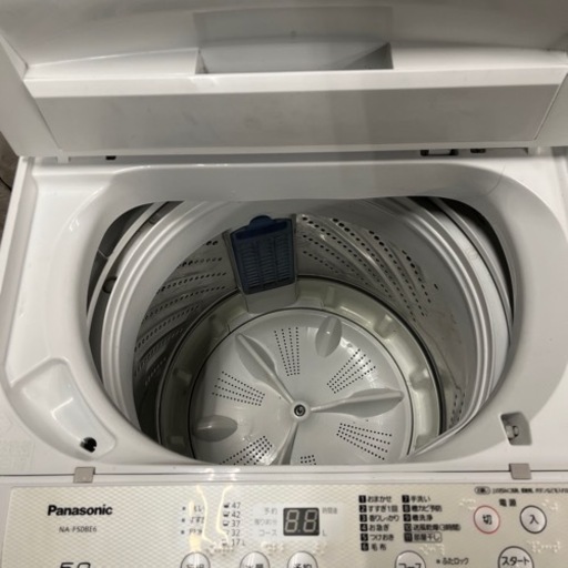 ※【簡易清掃・動作確認済】洗濯機5.0kg　Panasonic／パナソニック  NA-F50BE6  2018年製