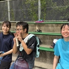 ソフトテニス🍉｜8月ものんびりやるよー！笑