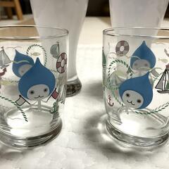 アニヴェルセル　ラインストーン　ペア泡立ちビアグラス　ぴちょんくん　タンブラーの画像