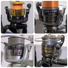 中古釣りセット①の画像