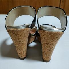 サンダル　黒　Mサイズ　値下げの画像