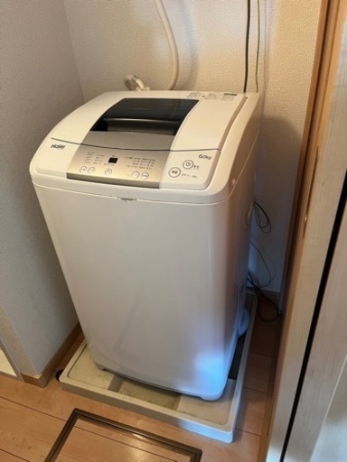 洗濯機（説明書付き）ハイアール