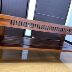 アジアンバンブーセンターテーブルの画像