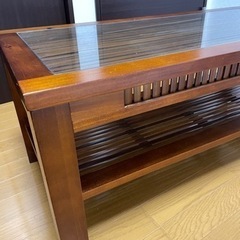 アジアンバンブーセンターテーブルの画像