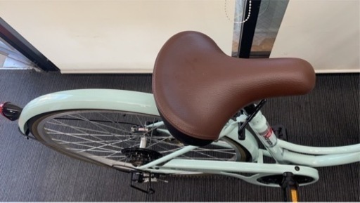 ほぼ未使用　丸石自転車　27インチ　ママチャリ　シティサイクル　中古自転車