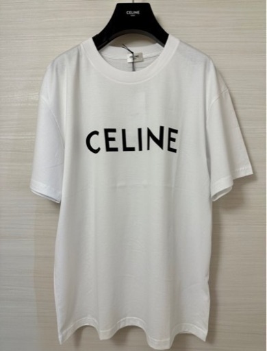 【CELINE】セリーヌ ルーズ Tシャツ コットンジャージー ホワイト 半袖S②