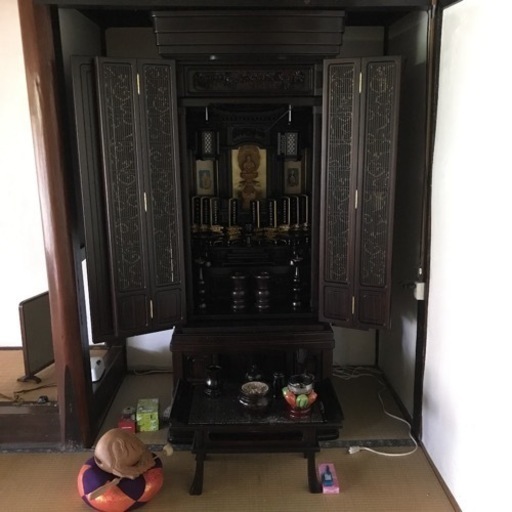 紫檀　仏壇　仏壇本体　高級仏壇