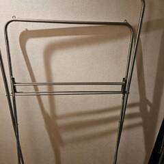 【洗濯もの干し】折り畳み　室内で使用♬の画像