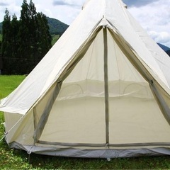 グランピング テント SHELTER シェルター LITE ASH TENT ASH テント ワンポールテントの画像