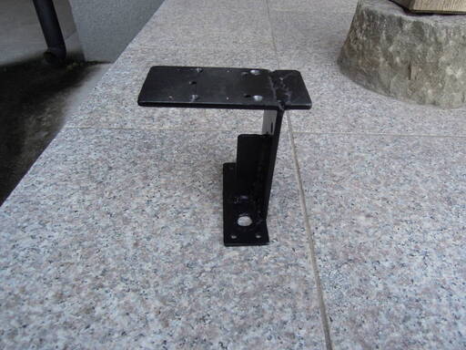 汎用跳ね上げ式アームレスト用ハイゼットジャンボ専用ブラケット 、500