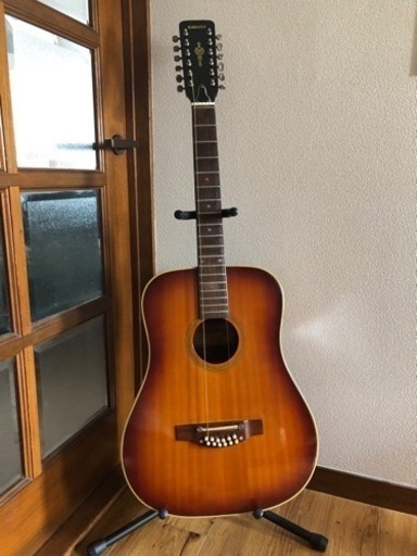 [値下げしました] 12弦ギター　中古　KASUGA GUITAR