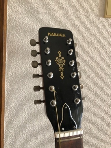 [値下げしました] 12弦ギター　中古　KASUGA GUITAR 