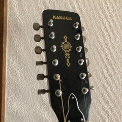 [値下げしました] 12弦ギター　中古　KASUGA GUITAR の画像