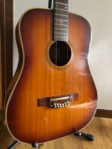 [値下げしました] 12弦ギター　中古　KASUGA GUITAR 
