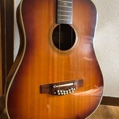 [値下げしました] 12弦ギター　中古　KASUGA GUITAR の画像