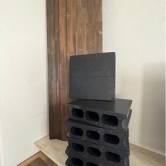 DIY  天板　木材　ブロック（発泡スチロール）