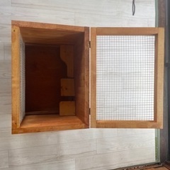 小動物木製　小屋の画像