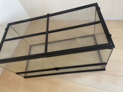 即決→値引きあり！爬虫類飼育ゲージ　GEXゲージ　90センチ