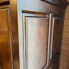 松本民芸家具　洋服タンス　の画像