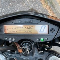 カワサキ　Dトラッカー125 ウィリーバイクの画像