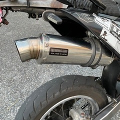 カワサキ　Dトラッカー125 ウィリーバイクの画像