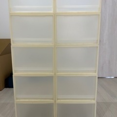 無印良品|ポリプロピレン収納ケース|引出式|大・小